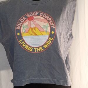 Koloa Surf Company Graphic Crop Top